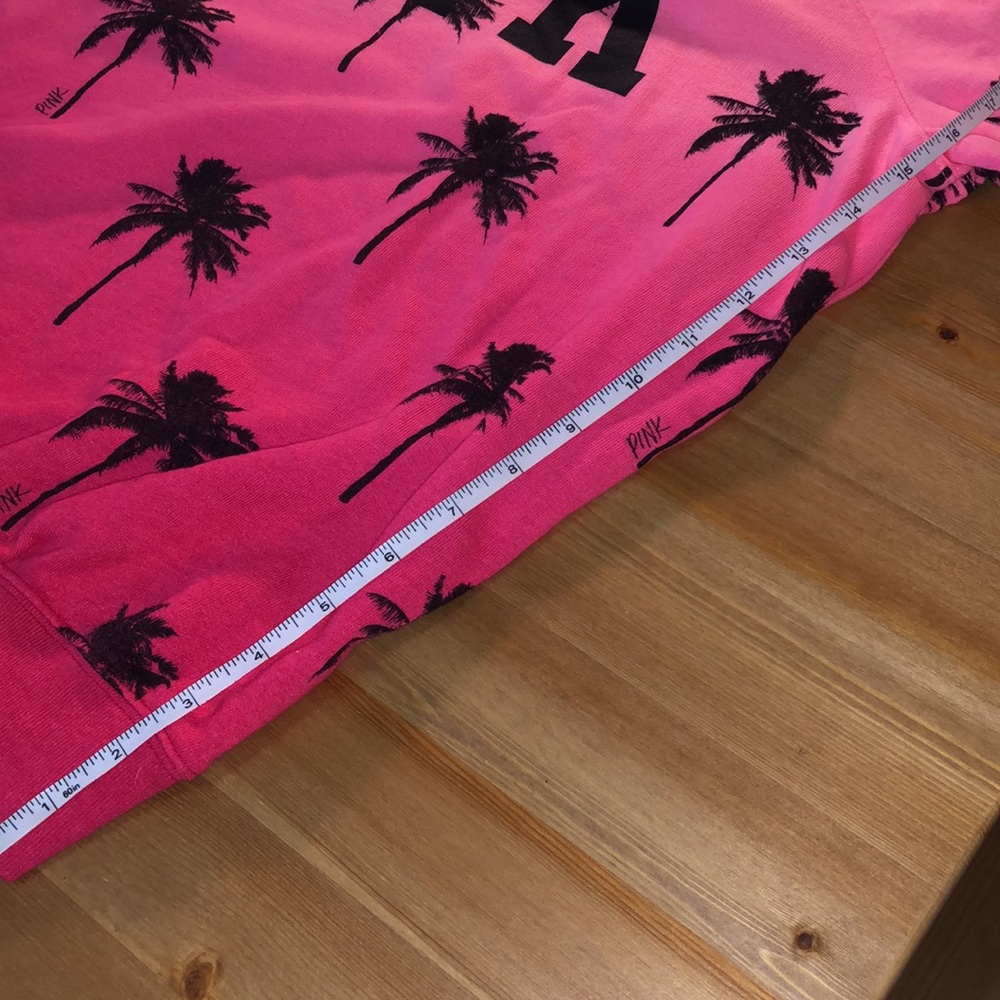 Vintage VS PINK Ombré Palm Print Sweatshirt Size S - Picture 5 of 5